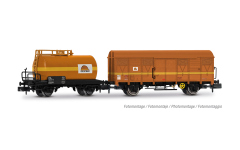 Arnold HN6679 - N - 2-tlg. Güterzug, Colas Rail, Ep. V